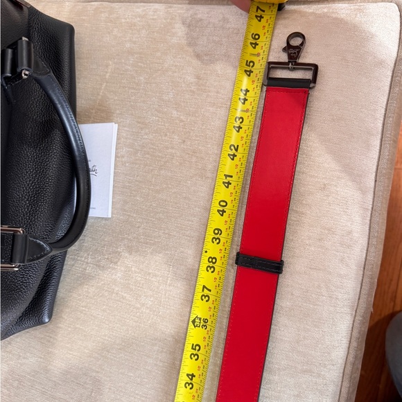 Christian Louboutin Funky Empire Leather Black Handbag - Picture 9 of 16